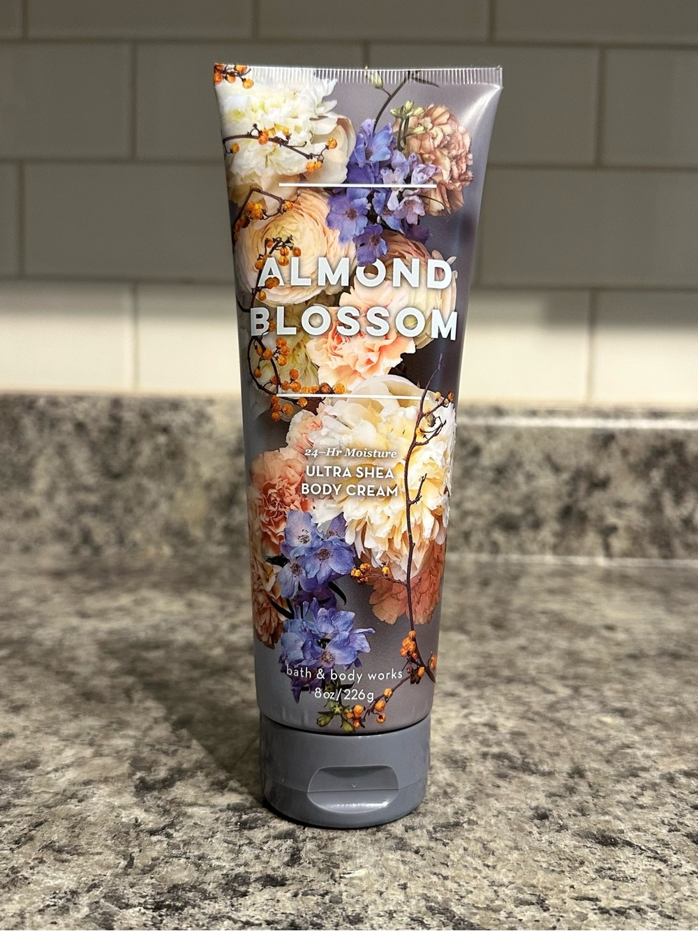 NEW NOS Bath & Body Works Almond Blossom Ultra Shea Body Cream Lotion 8oz